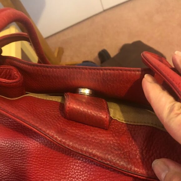 Wmn's Talbots pebbled leather purse - Picture 11 of 12